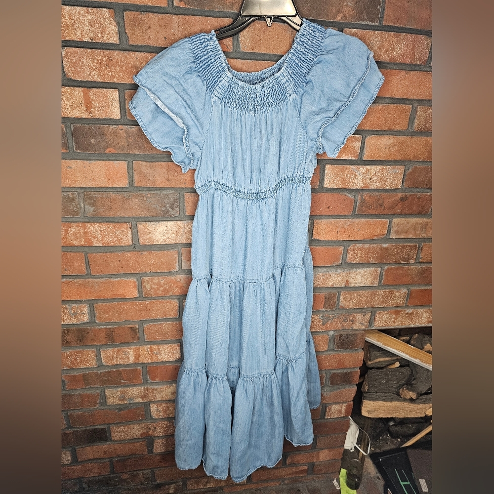 Grace Elements Jean Blue Dress - image 1